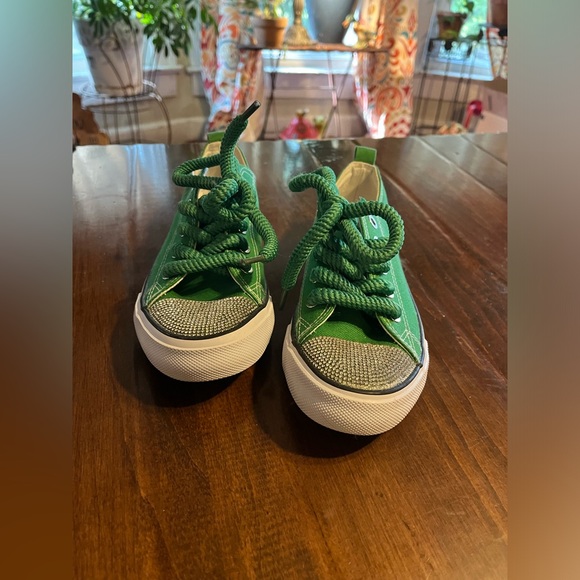 NEW Chosen steps green sparkly toes - Picture 5 of 8